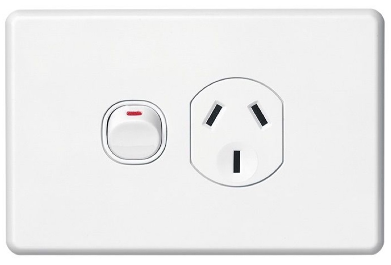 Domestic 3-pin (S3112) socket